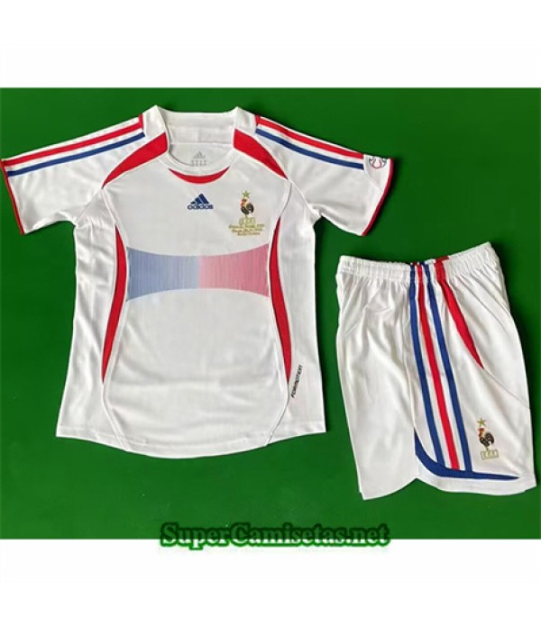 Tailandia Segunda Equipacion Camiseta Francia Niño Hombre 20066