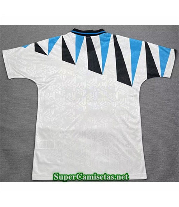 Tailandia Segunda Equipacion Camiseta Inter Milan Hombre 1991 928
