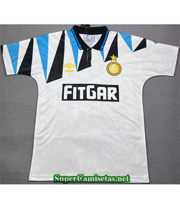 Tailandia Segunda Equipacion Camiseta Inter Milan Hombre 1991 928