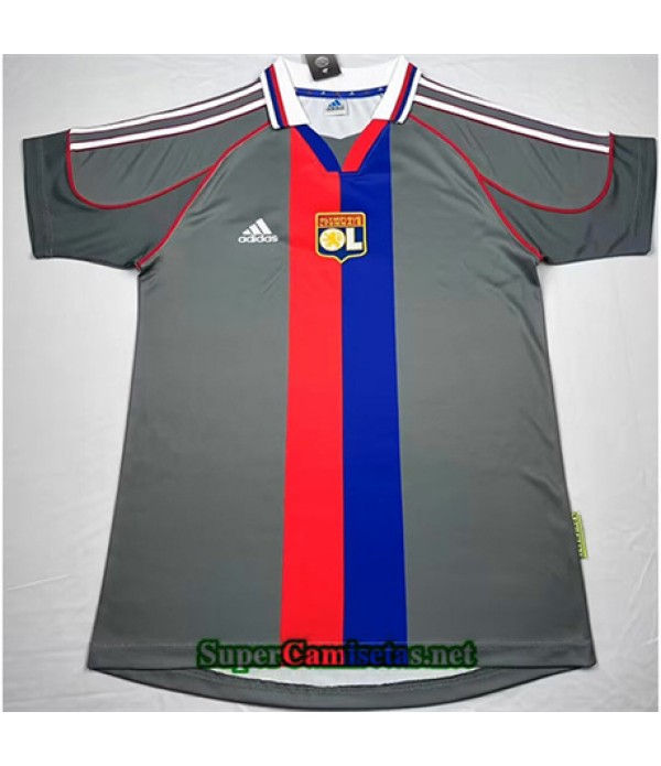 Tailandia Segunda Equipacion Camiseta Lyon Hombre 2000 012