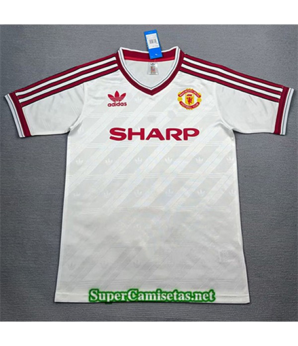 Tailandia Segunda Equipacion Camiseta Manchester United Hombre 1986 881
