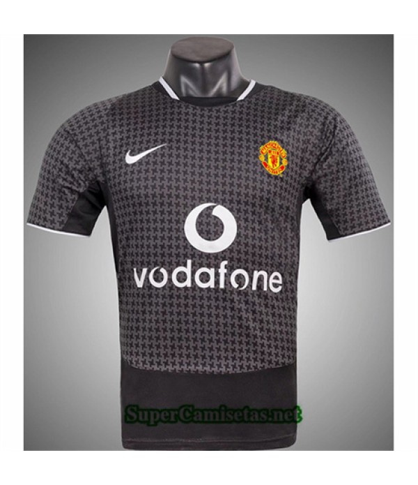 Tailandia Segunda Equipacion Camiseta Manchester United Hombre 2003 054