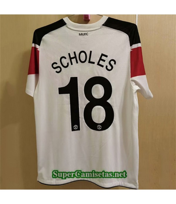 Tailandia Segunda Equipacion Camiseta Manchester United Hombre 2010 115
