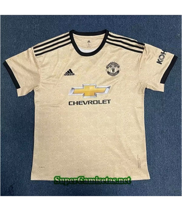 Tailandia Segunda Equipacion Camiseta Manchester United Hombre 2019 200