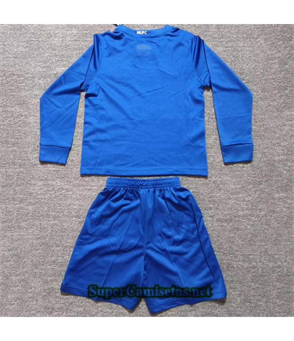 Tailandia Segunda Equipacion Camiseta Manchester United Niño Manga Larga Hombre 2008 094