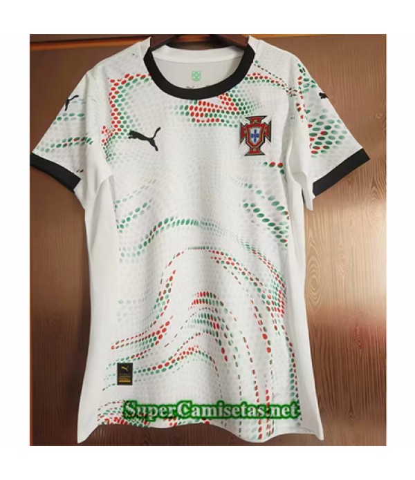 Tailandia Segunda Equipacion Camiseta Portugal Mujer 2025 2026