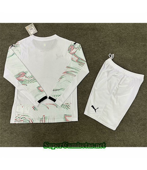 Tailandia Segunda Equipacion Camiseta Portugal Niño Manga Larga 2025 2026