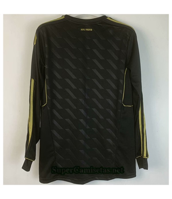 Tailandia Segunda Equipacion Camiseta Real Madrid Manga Larga Hombre 2011 121