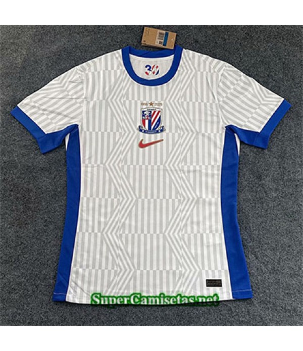 Tailandia Segunda Equipacion Camiseta Shanghai Shenhua 2025 2026