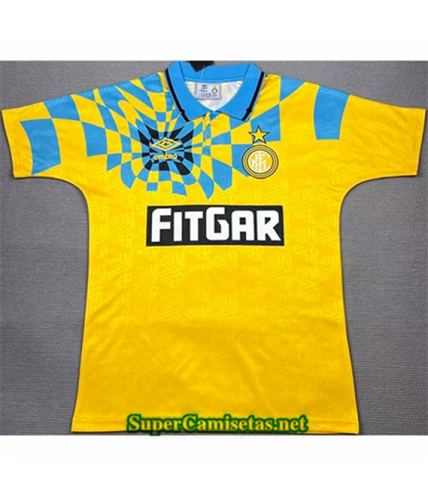 Tailandia Tercera Equipacion Camiseta Inter Milan Hombre 1991 921