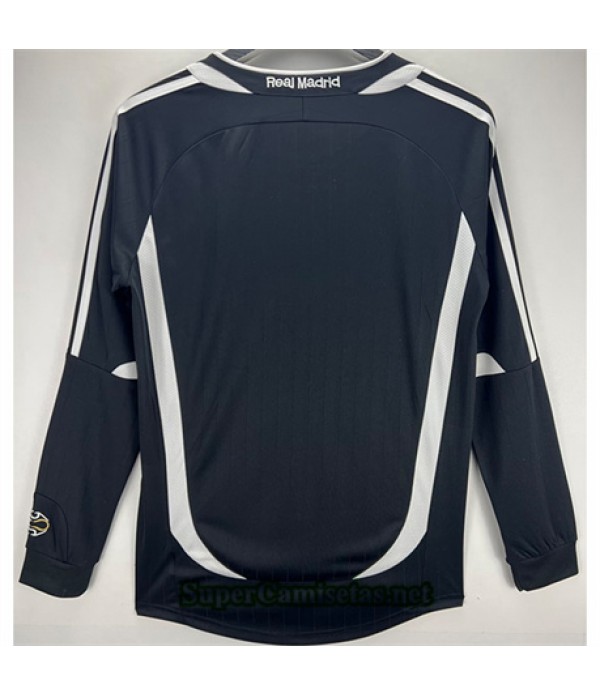 Tailandia Tercera Equipacion Camiseta Real Madrid Manga Larga Hombre 2006 077
