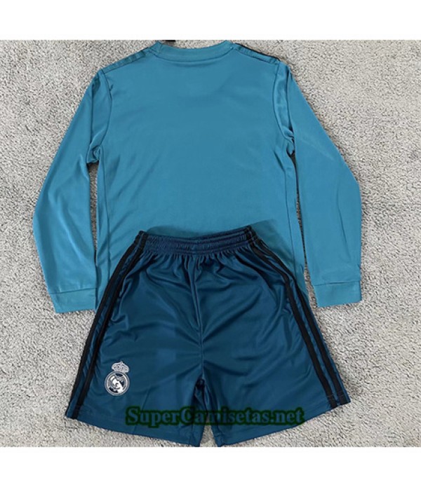 Tailandia Tercera Equipacion Camiseta Real Madrid Niño Manga Larga Hombre 2017 188