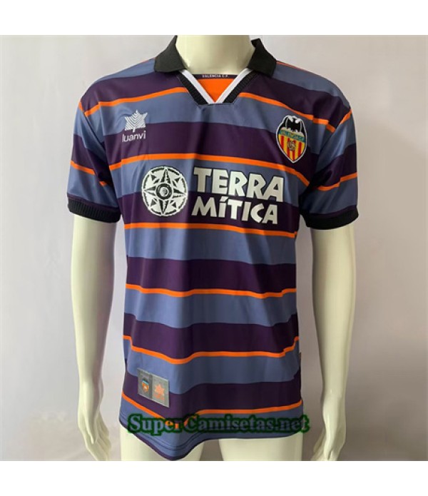 Tailandia Tercera Equipacion Camiseta Valencia Hombre 1999 005