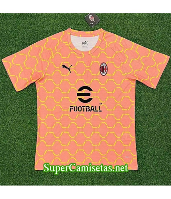 Tailandia Equipacion Camiseta Ac Milan Especial Naranja 2025 2026