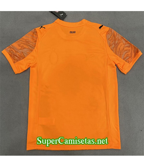 Tailandia Equipacion Camiseta Ac Milan Naranja 2025 2026