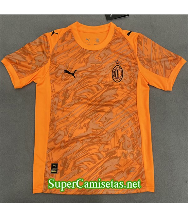 Tailandia Equipacion Camiseta Ac Milan Naranja 2025 2026
