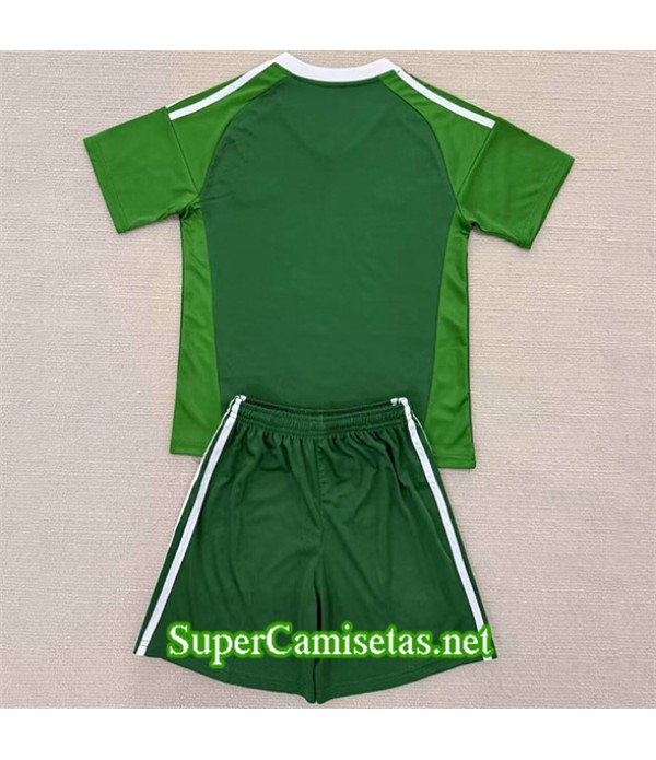 Tailandia Equipacion Camiseta Argentina Enfant Portero Verde 2025 2026