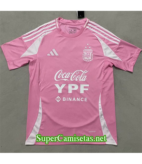 Tailandia Equipacion Camiseta Argentina Training Rosa 2025 2026