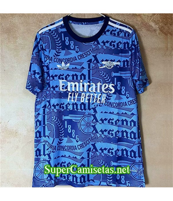 Tailandia Equipacion Camiseta Arsenal Clover Azul 2025 2026