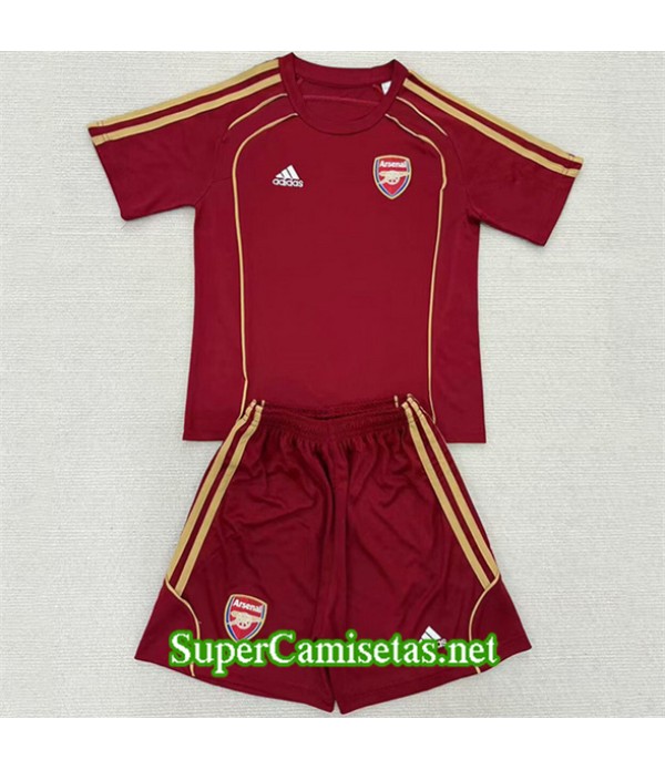 Tailandia Equipacion Camiseta Arsenal Enfant Training Rojo 2025 2026