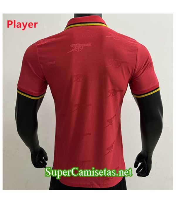 Tailandia Equipacion Camiseta Arsenal Player Lapel Rojo 2025 2026
