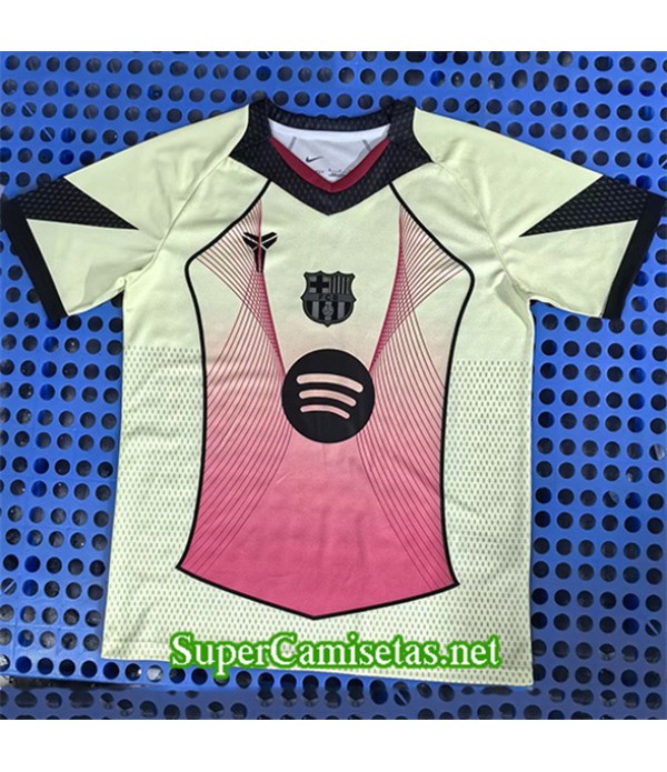 Tailandia Equipacion Camiseta Barcelona Amarillo 2025 2026