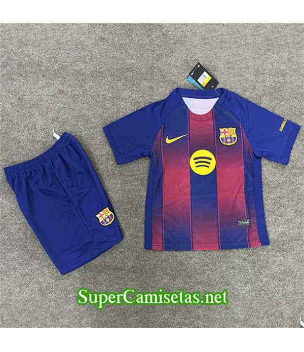 Tailandia Equipacion Camiseta Barcelona Niño Rojo 2025 2026