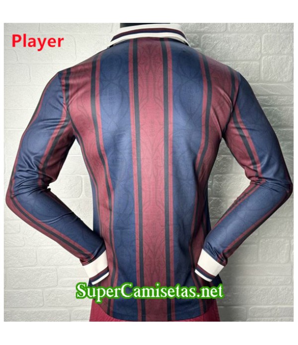 Tailandia Equipacion Camiseta Barcelona Player 120 Aniversario Manga Larga 2025 2026