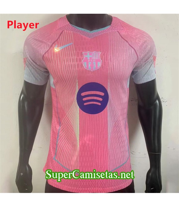 Tailandia Equipacion Camiseta Barcelona Player Especial Rosa 2025 2026