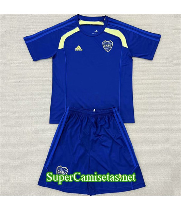 Tailandia Equipacion Camiseta Boca Juniors Enfant Training Azul 2025 2026
