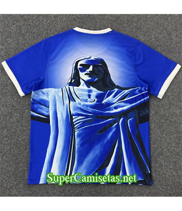 Tailandia Equipacion Camiseta Brasil Azul 2025 2026