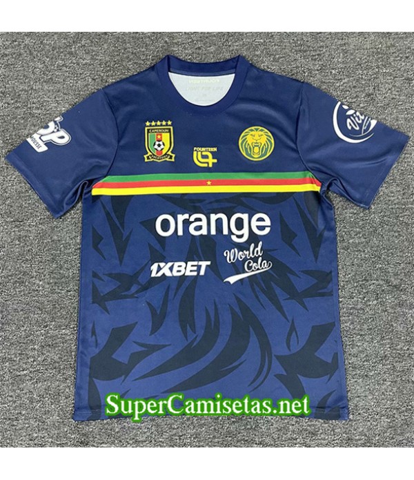 Tailandia Equipacion Camiseta Camerún Training Azul 2025 2026