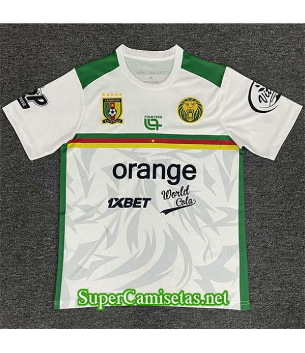 Tailandia Equipacion Camiseta Camerún Training Blanco 2025 2026