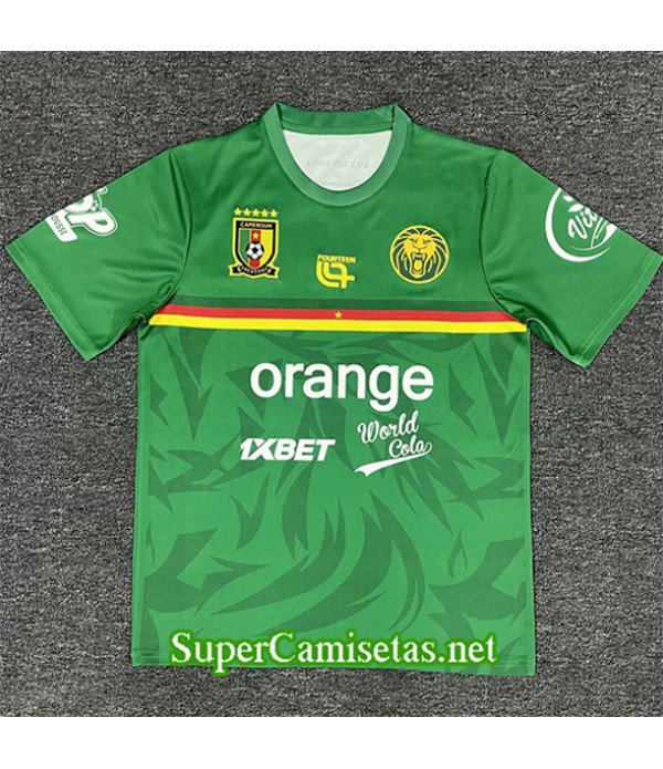 Tailandia Equipacion Camiseta Camerún Training Verde 2025 2026