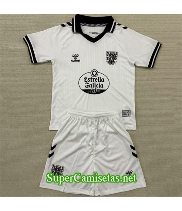 Tailandia Equipacion Camiseta Celta De Vigo Enfant Edición Del Centenario Blanco 2025 2026