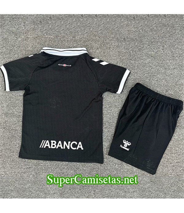 Tailandia Equipacion Camiseta Celta De Vigo Enfant Edición Del Centenario Negro 2025 2026
