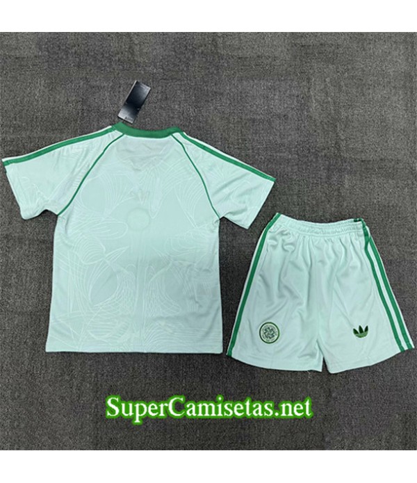 Tailandia Equipacion Camiseta Celtic Fc Niño Verde 2025 2026