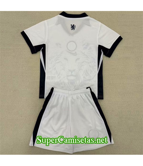 Tailandia Equipacion Camiseta Chelsea Enfant Blanco 2025 2026