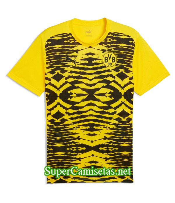 Tailandia Equipacion Camiseta Dortmund Pre Match Amarillo 2025 2026
