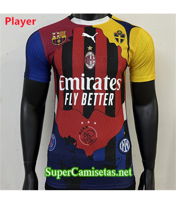 Tailandia Equipacion Camiseta Ibrahimovic Player Commémorer 2025 2026