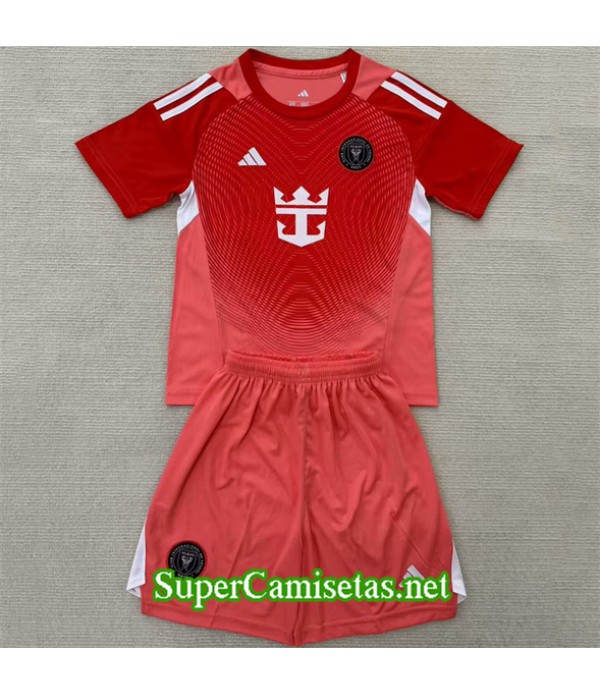 Tailandia Equipacion Camiseta Inter Miami Niño Portero Naranja 2025 2026