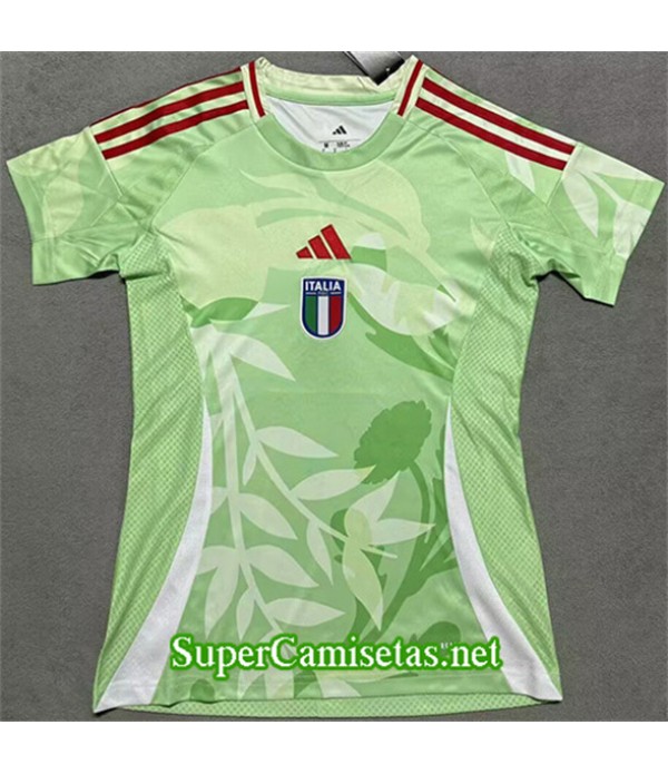 Tailandia Equipacion Camiseta Italia Femme Verde 2025 2026