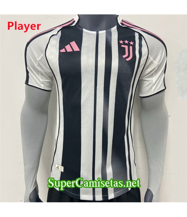 Tailandia Equipacion Camiseta Juventus Player Negro/blanco 2025 2026