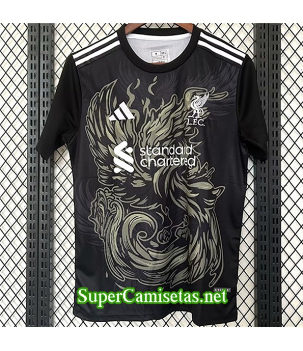 Tailandia Equipacion Camiseta Liverpool Especial Negro 2025 2026