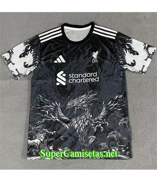Tailandia Equipacion Camiseta Liverpool Especial Negro/blanco 2025 2026