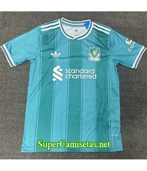 Tailandia Equipacion Camiseta Liverpool Verde 2025 2026