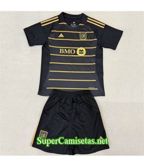 Tailandia Equipacion Camiseta Los Angeles Fc Enfant Negro 2025 2026