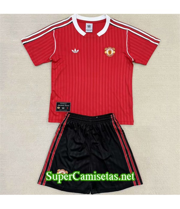 Tailandia Equipacion Camiseta Manchester United Niño Especial Rojo 2025 2026