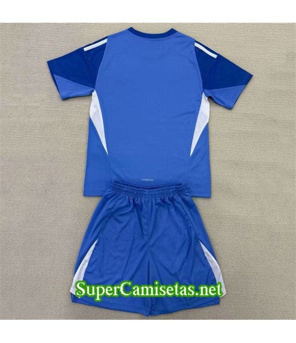 Tailandia Equipacion Camiseta Manchester United Niño Portero Azul 2025 2026