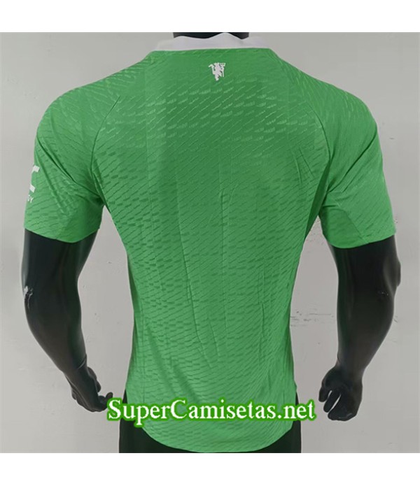Tailandia Equipacion Camiseta Manchester United Player Portero Verde 2025 2026
